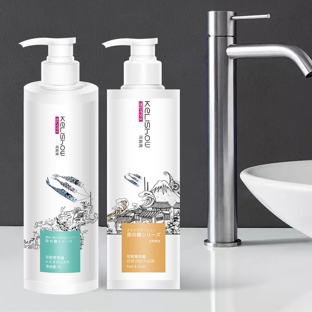 Kelishow Scalp Nourishing Shampoo for Dry Sensitive Flaky Scalp Care Natural Organic Plant Extracts Own Factory Customized