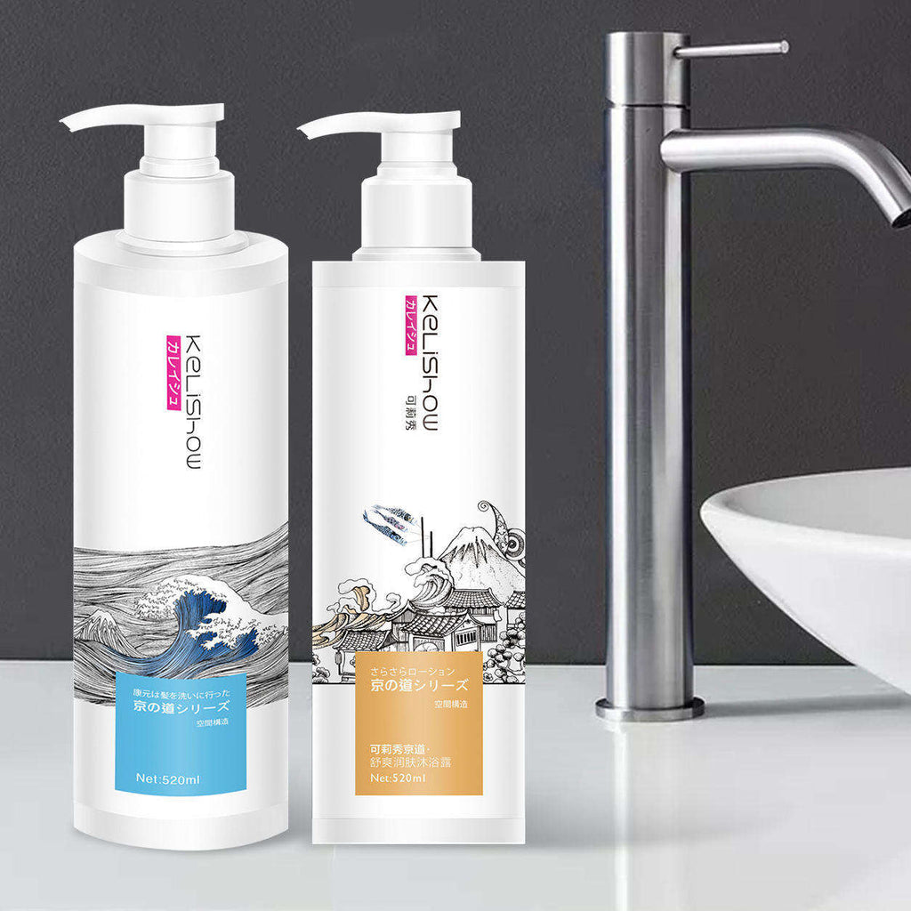 Kelishow Refreshing Shower Gel Body Wash - Long-Lasting Freshness for Daily Hydrating & Gentle Cleansing