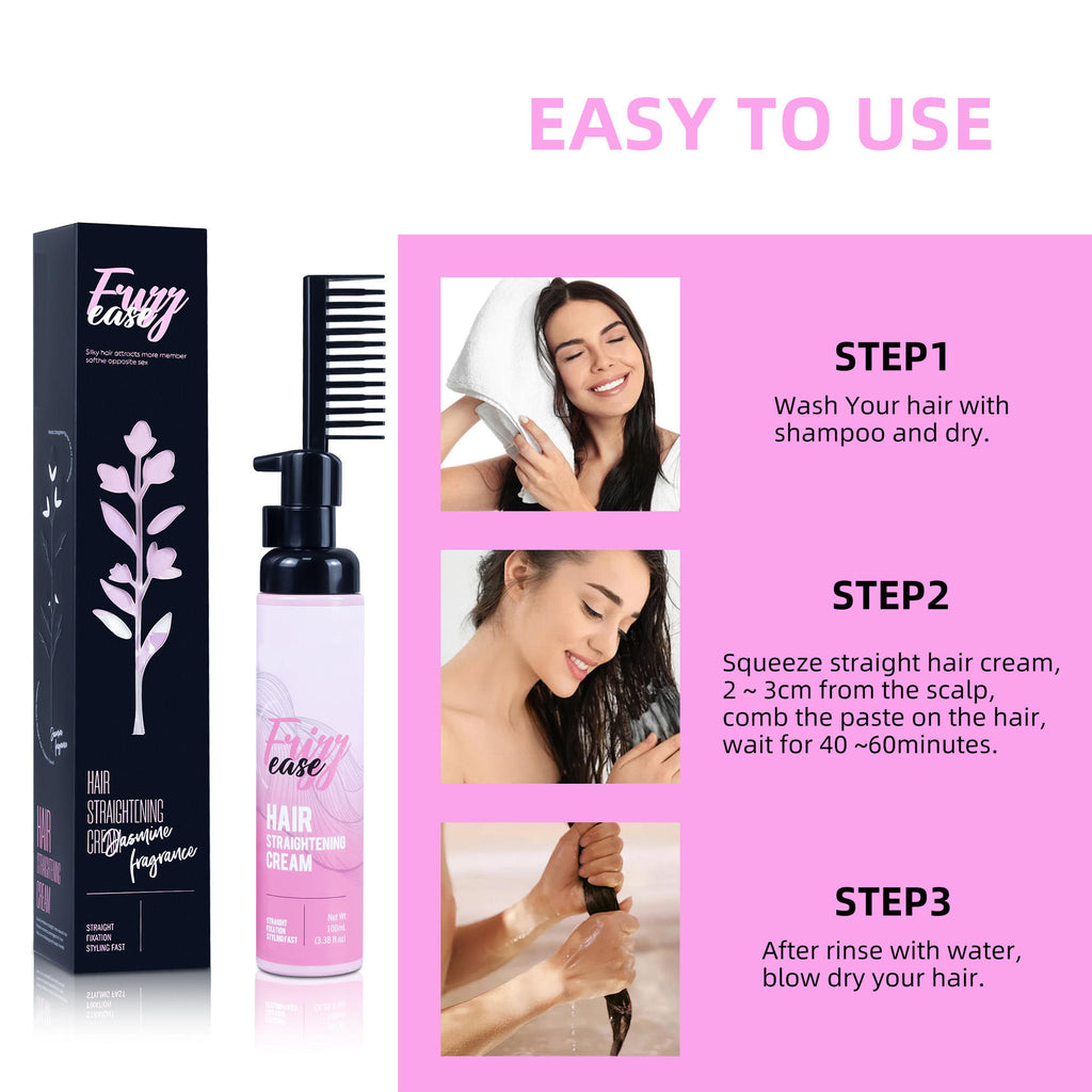 Hair Straightening Cream Permanent Perman Soften Hair Cream Does Not Damage Hair Fabric Softener Lasting Styling